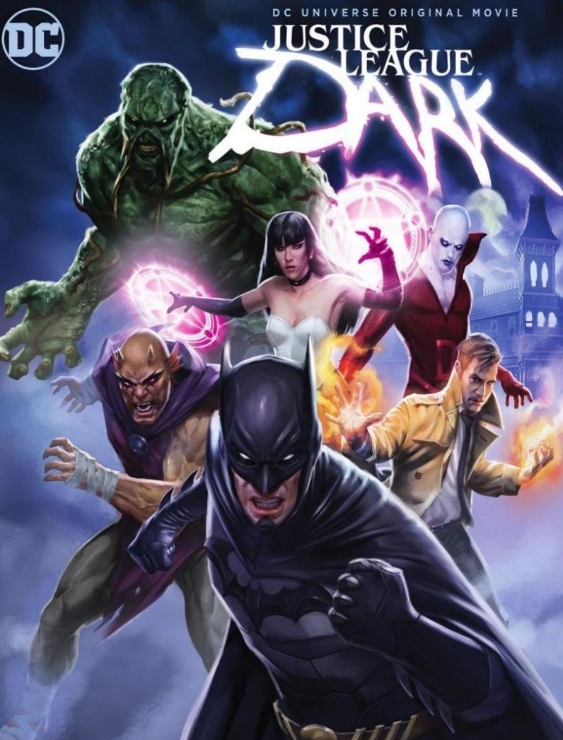 Постер к новости Скачать мультфильм: Темная лига справедливости / Justice League Dark / HDRip
